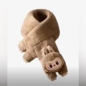 Warm Fluffy LABUBU Scarf – Pop Land Holiday Exclusive. Not Sold in the USA